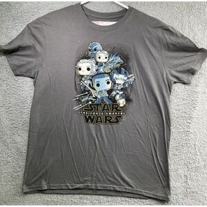 Star Wars Shirt Adult Extra‎ Large GrayThe Force Awakens Smuggler's Bounty men